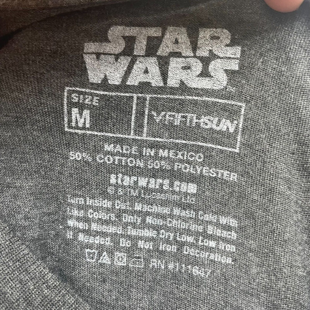 Star Wars XWing Fighter Dark Gray Star Wars XWing Design Short Sleeves Crew Neck - Picture 2 of 6